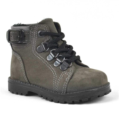 Rakerplus Griffon Hakiki Deri Fermuarlı Kışlık Unisex Çocuk Bot