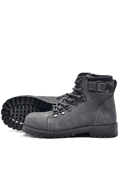 Rakerplus Griffon Hakiki Deri Fermuarlı Kışlık Unisex Çocuk Bot