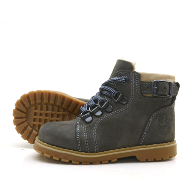 Rakerplus Griffon Hakiki Deri Gri Kürklü Bebek Bot