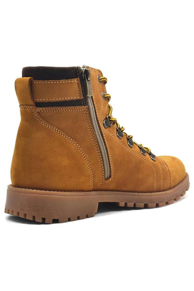 Rakerplus Griffon Hakiki Deri Sarı Kürklü Çocuk Bot