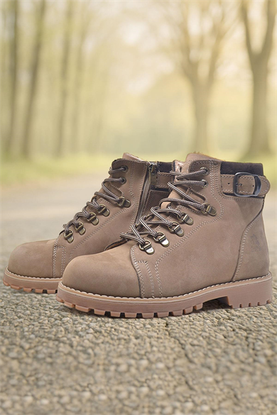 Rakerplus Griffon Hakiki Deri Vizon Fermuarlı Çocuk Bot