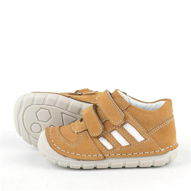 Rakerplus Grizzy Hakiki Deri Taba İlk Adım Unisex Bebek Ayakkabısı