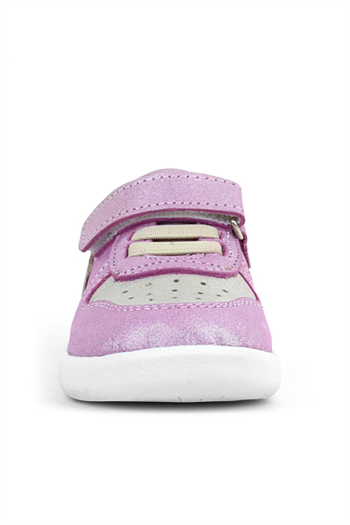 Rakerplus Hakiki Deri Anatomik Pembe Simli Bebek Spor Ayakkabı