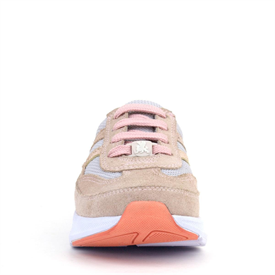 Rakerplus Hakiki Deri Anatomik Pudra Bağcıklı Hafif Çocuk Spor Ayakkabı