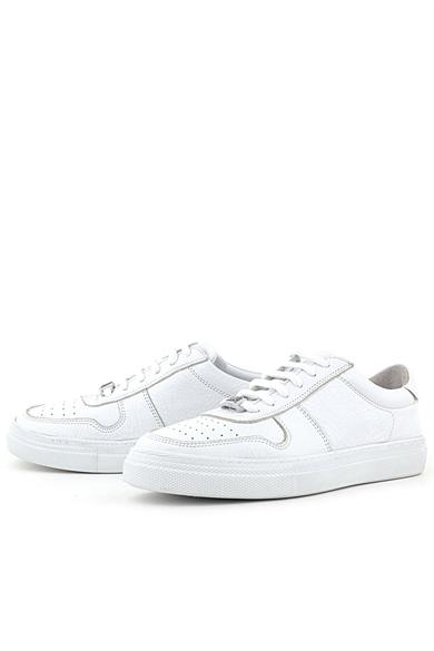 Rakerplus Hakiki Deri Beyaz Kız Çocuk Günlük Sneaker Ayakkabı