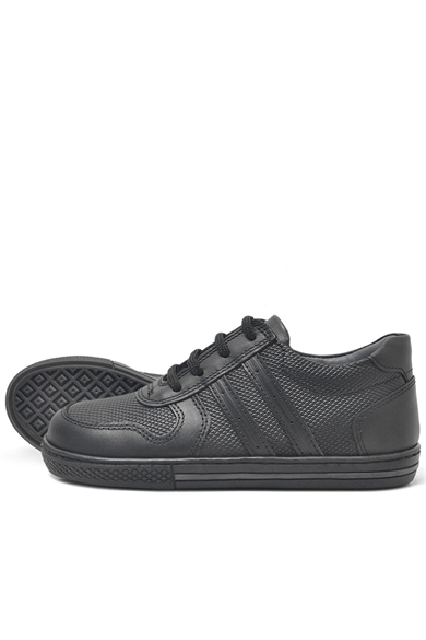 Rakerplus Hakiki Deri Günlük Erkek Çocuk Okul Ayakkabısı