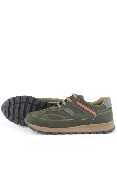 Rakerplus Hakiki Deri Haki Bağcıklı Erkek Çocuk Spor Ayakkabı