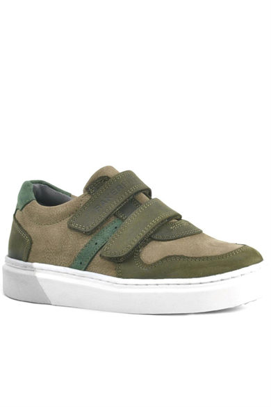 Rakerplus Hakiki Deri Haki Cırtlı Erkek Çocuk Sneaker