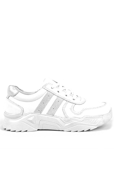 Rakerplus Hakiki Deri Kız Çocuk Sneakers Ayakkabı