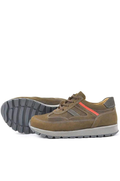 Rakerplus Hakiki Deri Kum Bağcıklı Erkek Çocuk Spor Okul Ayakkabı