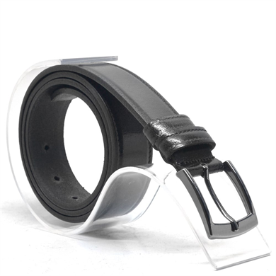 Rakerplus Hakiki Deri Siyah Casual Erkek Çocuk Kemer