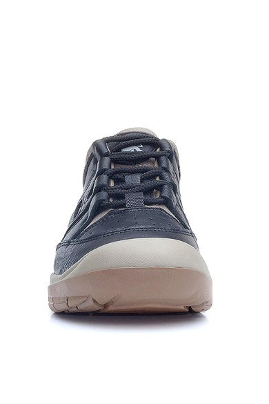 Rakerplus Hakiki Deri Siyah Kum Bağcıklı Çocuk Outdoor Ayakkabı