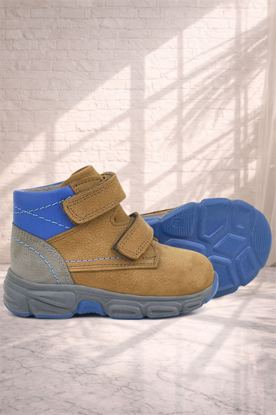 Rakerplus Hakiki Deri Taba Nubuk Bebek Spor Bot Ayakkabı