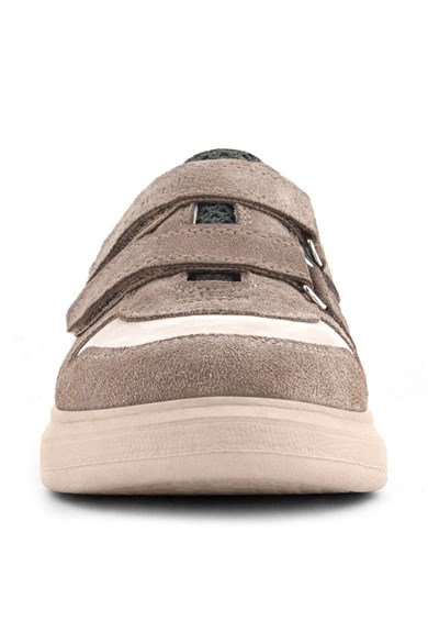 Rakerplus Hakiki Deri Vizon Cırtlı Hafif Tabanlı Erkek Çocuk Spor Ayakkabı