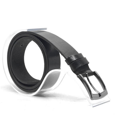 Rakerplus Hakiki Deriden Siyah Casual Erkek Çocuk Kemer