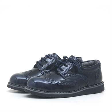 Rakerplus Hidra Lacivet Rugan Bağcıklı Günlük Erkek Bebek Ayakkabı