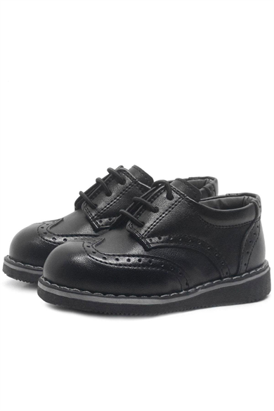 Rakerplus Hidra Siyah Mat Erkek Bebek Kreş Ayakkabı