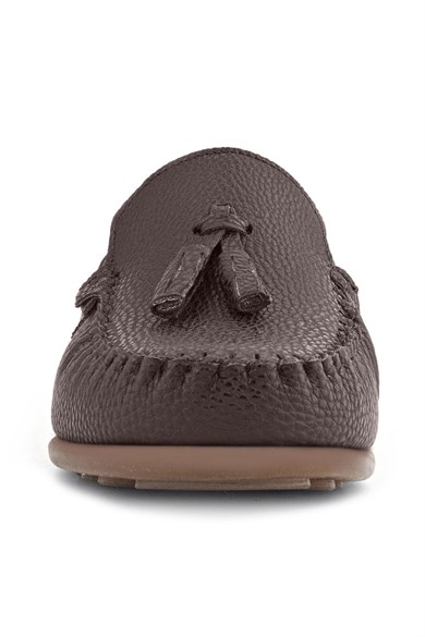 Rakerplus Kahve Rahat Erkek Çocuk Makosen Ayakkabı