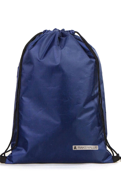 Rakerplus Lacivert 32x45 cm Su Geçirmez Büzgülü Krampon ve Spor Çantası