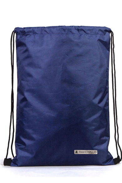 Rakerplus Lacivert 32x45 cm Su Geçirmez Büzgülü Krampon ve Spor Çantası