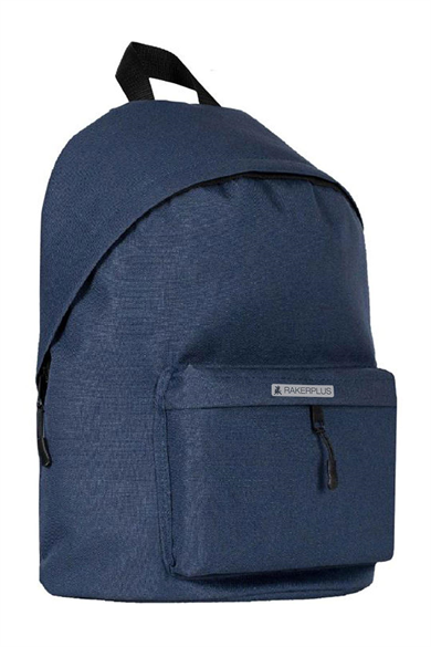 Rakerplus Lacivert 42x29x14 cm Unisex Klasik Sırt Okul Çantası