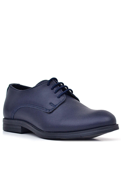 Rakerplus Lacivert Mat Bağcıklı Oxford Çocuk Okul Ayakkabısı