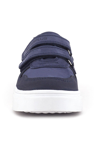 Rakerplus Lacivert Nubuk Cırtlı Hakiki Deri Erkek Çocuk Ayakkabı