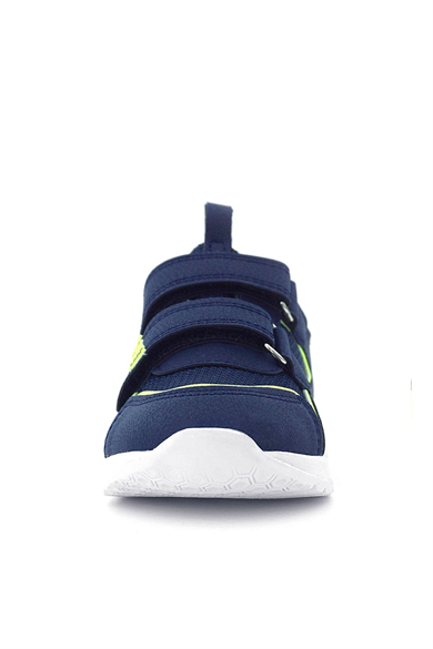 Rakerplus Lacivert Sarı Cırt Cırtlı Erkek Çocuk Spor Ayakkabı