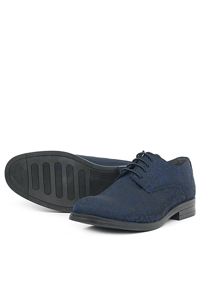 Rakerplus Lacivert Takım Elbise Klasik Çocuk Ayakkabı