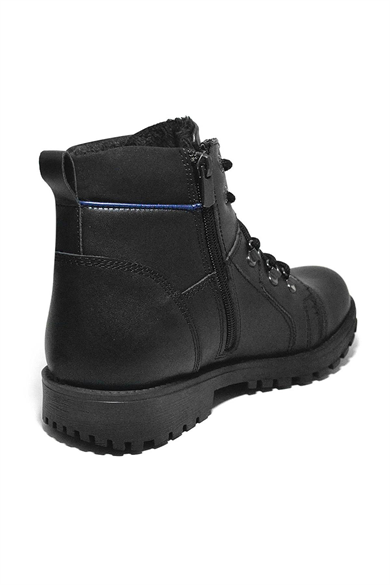 Rakerplus Minotor Hakiki Deri Kürklü Fermuarlı Çocuk Bot