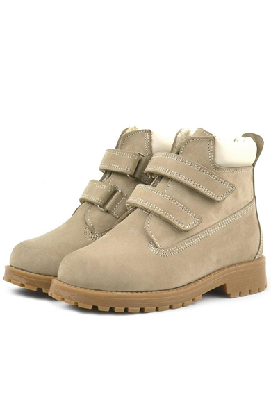 Rakerplus Neson Hakiki Deri Vizon Cırtlı Çocuk Bot