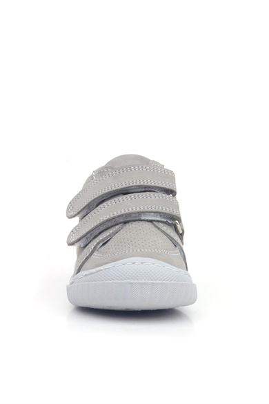 Rakerplus Raya Hakiki Deri Gri Sarı Cırtlı Erkek Bebek Bot