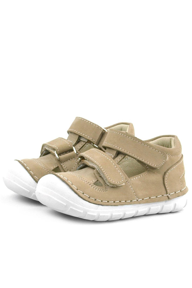 Rakerplus Ruby Hakiki Deri Vizon Yazlık İlk Adım Ayakkabısı