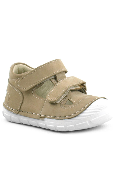 Rakerplus Ruby Hakiki Deri Vizon Yazlık İlk Adım Ayakkabısı