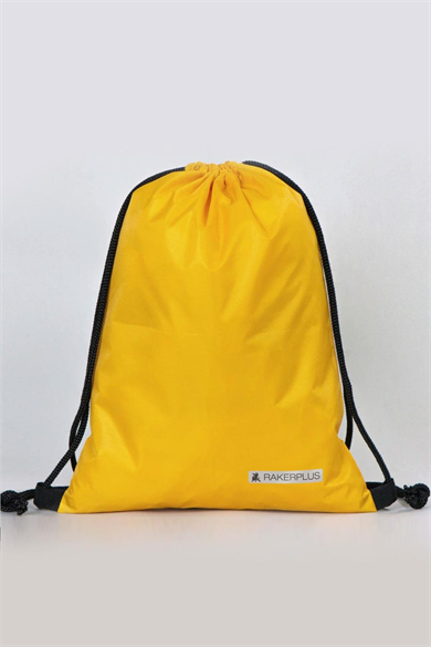 Rakerplus Sarı 32x45 cm Su Geçirmez Büzgülü Krampon ve Spor Çantası