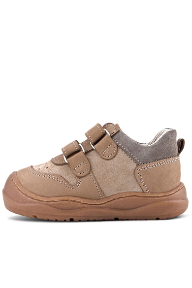 Rakerplus Schaggy Hakiki Deri Vizon Cırtlı Bebek Spor Ayakkabı