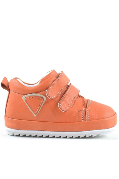 Rakerplus Scrat Hakiki Deri Turuncu İlk Adım Ayakkabısı