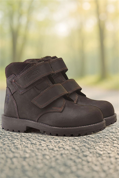 Rakerplus Sentor Hakiki Deri Kürklü Cırtlı Çocuk Bot