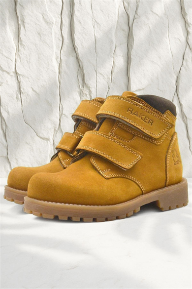 Rakerplus Sentor Hakiki Deri Kürklü Cırtlı Çocuk Bot