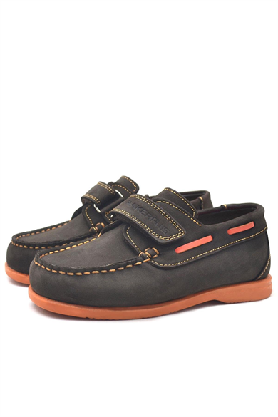 Rakerplus Simurg Hakiki Deri Cırtlı Spor Erkek Çocuk Ayakkabı