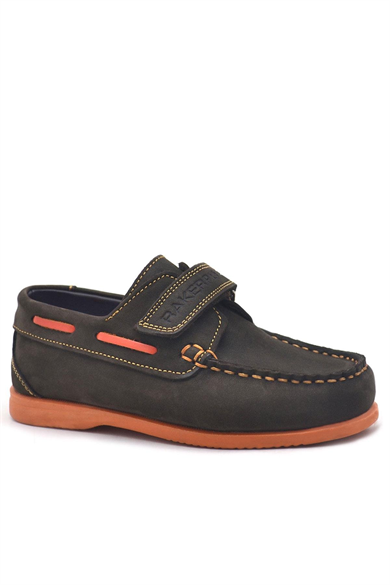 Rakerplus Simurg Hakiki Deri Cırtlı Spor Erkek Çocuk Ayakkabı