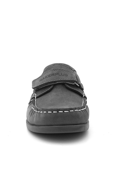 Rakerplus Simurg Hakiki Deri Gri Erkek Çocuk Ayakkabı