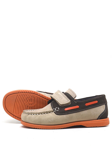 Rakerplus Simurg Hakiki Deri Kum Kahve Günlük Erkek Çocuk Ayakkabı