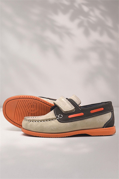 Rakerplus Simurg Hakiki Deri Kum Kahve Günlük Erkek Çocuk Ayakkabı