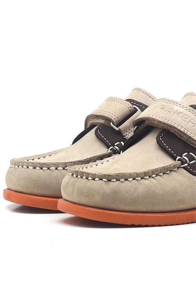 Rakerplus Simurg Hakiki Deri Kum Kahve Günlük Erkek Çocuk Ayakkabı