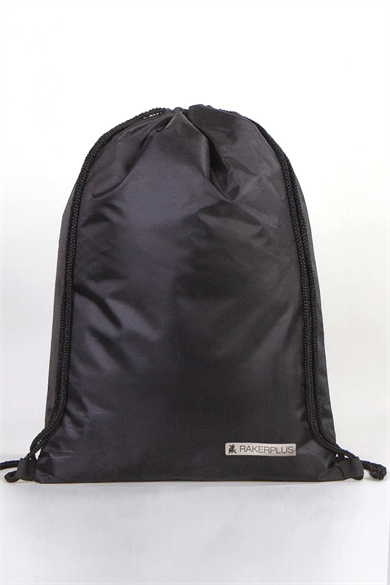 Rakerplus Siyah 32x45 cm Su Geçirmez Büzgülü Krampon ve Spor Çantası