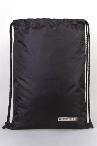 Rakerplus Siyah 32x45 cm Su Geçirmez Büzgülü Krampon ve Spor Çantası