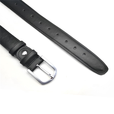 Rakerplus Siyah 3,5cm Erkek Çocuk Kemeri (85-110cm)