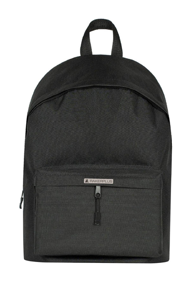 Rakerplus Siyah 42x29x14 cm Unisex Klasik Sırt Okul Çantası