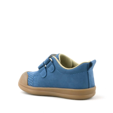 Rakerplus Sonic Hakiki Deri Lacivert Cırtlı Anatomik Bebek Spor Ayakkabı Sneaker